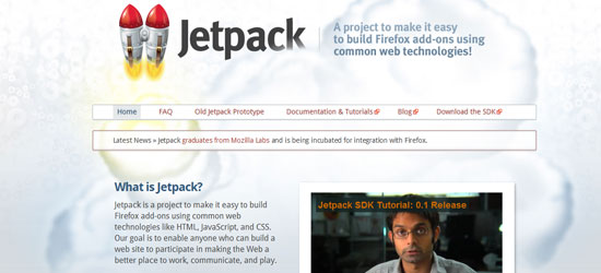 Mozilla Labs Jetpack