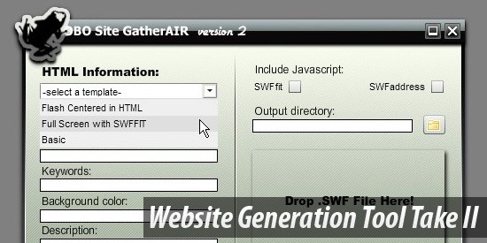 Website Generation Tool Take II