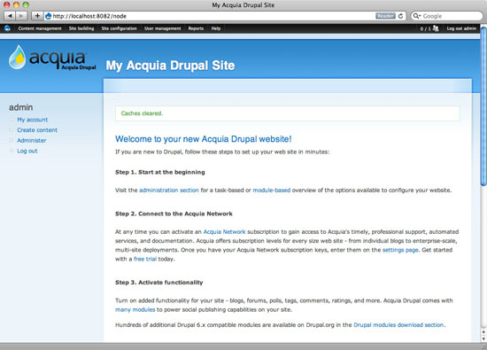 Install Drupal Quickly Using Profiles