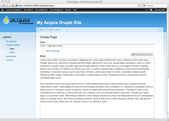 Know the Basic URL Structure for Drupal Content