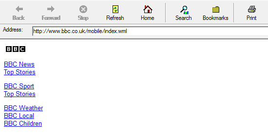 The peak days of WML may be over, but the BBC still shows this web zombie some love!