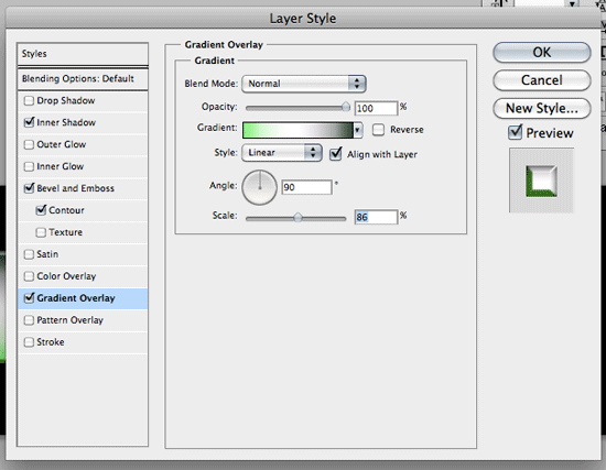 Add layer styles