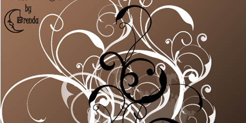 Swirls Brushes - screen shot.