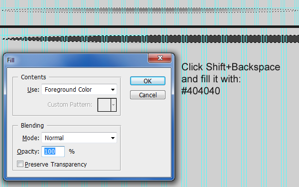 Create an elliptical selection and fill it