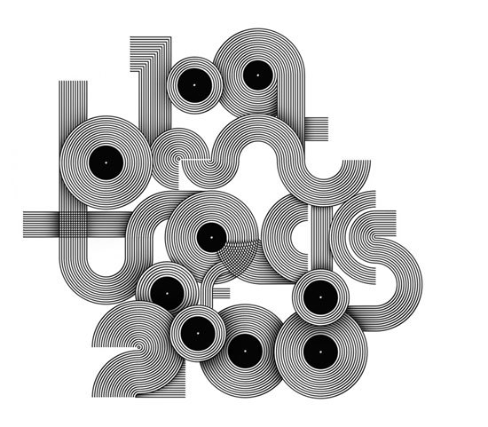 Fact Magazine (cover typography)