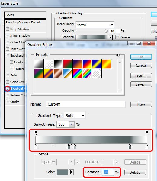 Creating the zoom effect