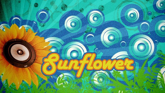 Retro SunFlower Design