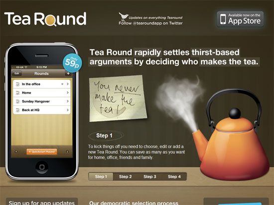 Tea Round App