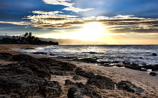 Laniakea Sunset