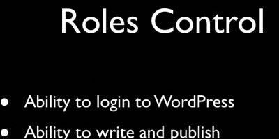 WordPress User Roles Explained - screen shot.