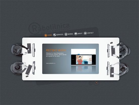 Rabotilnica - screen shot.