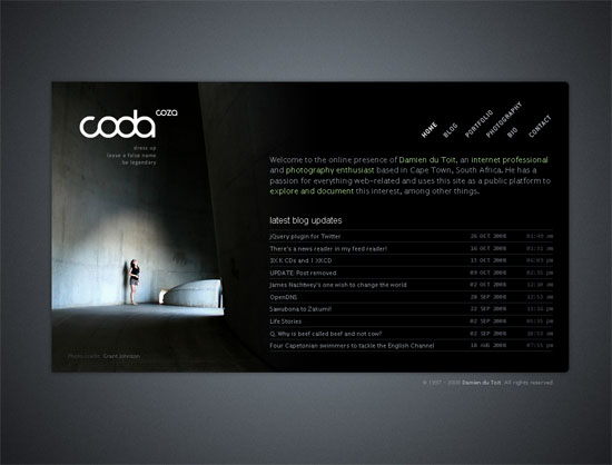 coda.coza - screen shot.