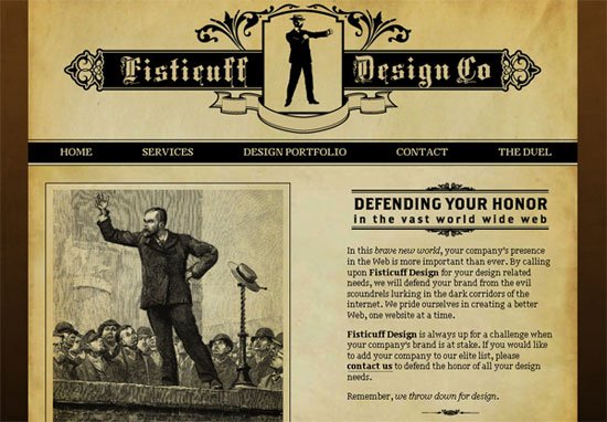 Another 1800's Web Design