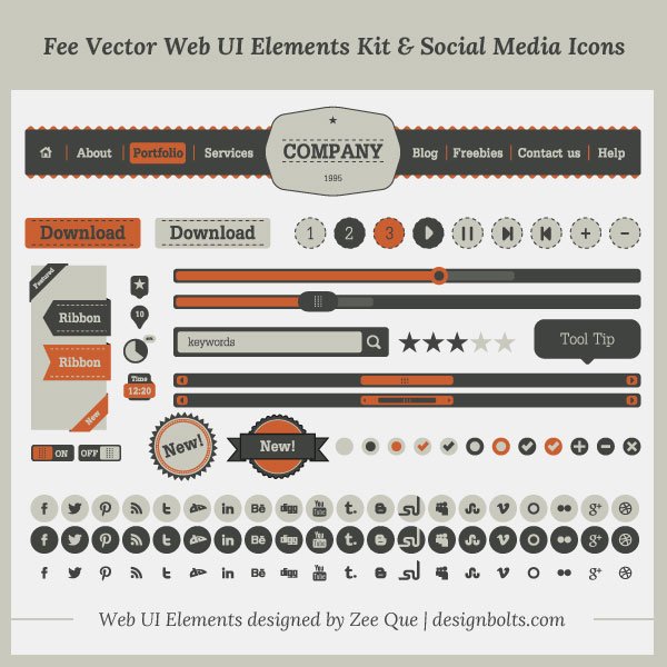 Web UI Elements Kit