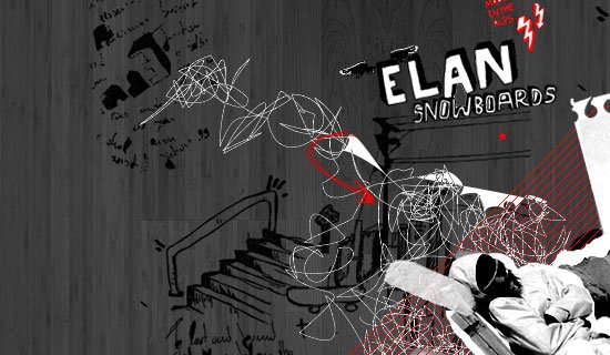 Elan Snowboards - screen shot.