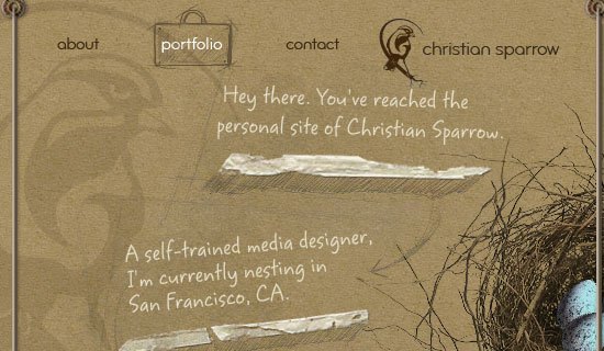 Christian Sparrow - screen shot.