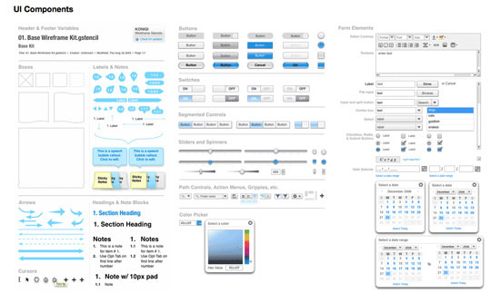 Printable graph paper templates from Konigi