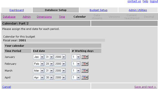 HTML Wireframes and Prototypes - Dashboard setup