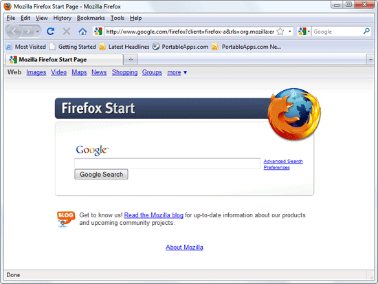 Firefox Portable Edition 