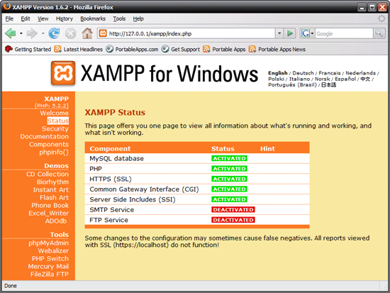 XAMPP Portable 