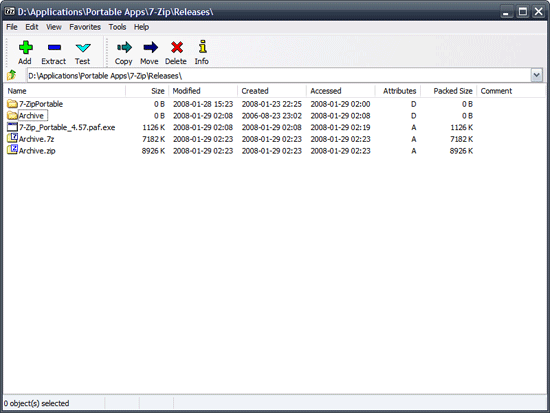 7-Zip Portable 