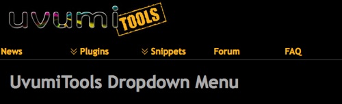 UvumiTools Dropdown Menu