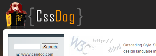 CSSDog - screen shot.