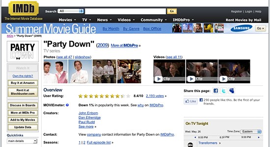 The Internet Movie Database (IMDb)