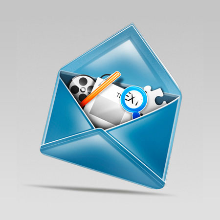 Design a Stylish Mail Icon in Photoshop