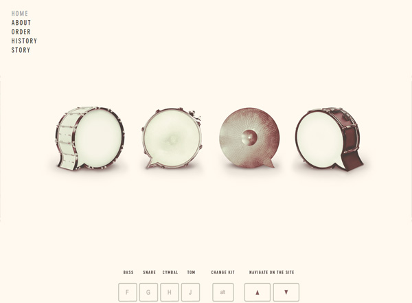 Minimalist website design inspiration: Beatbox Academy