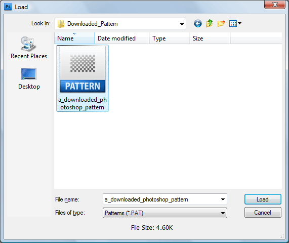 32 load preset dialog