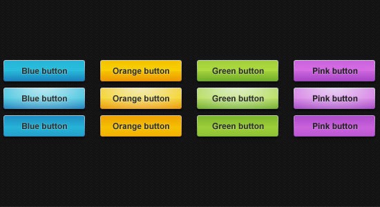 33 5colorful web buttons psdchest