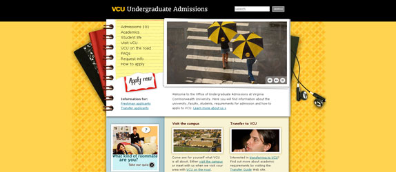 VCU Office of Undergraduate Admissions