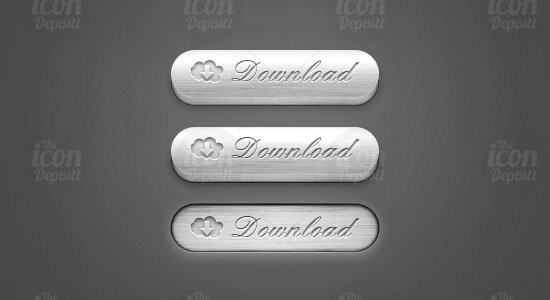 36 3d metal download button