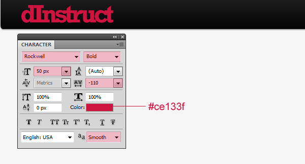 Website title character settings