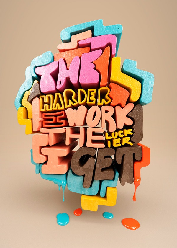 3d typography 02chrislabrooyquotes