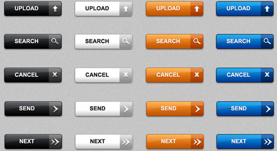 40 download web buttons psd