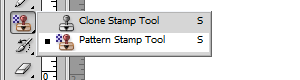 40 pattern stamp tools panel