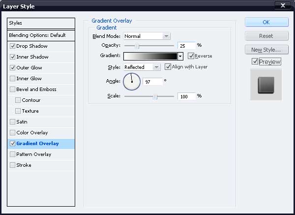 Drop Shadow layer style