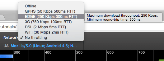 Mobile internet connectivity emulation