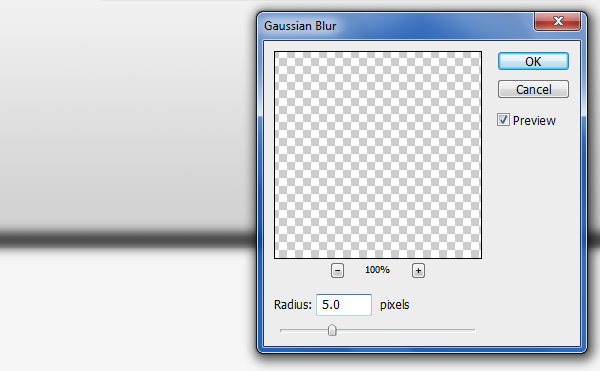 Apply gaussian blur to shadow layer