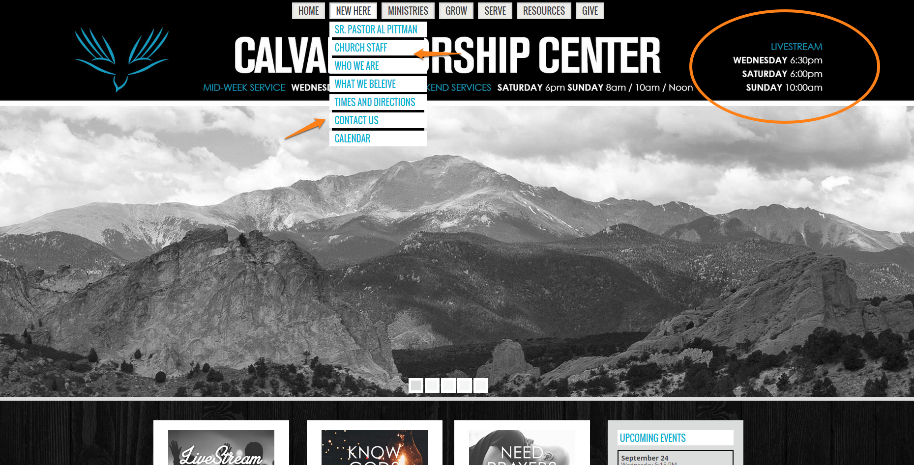 CWC homepage