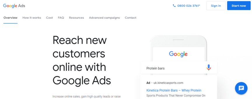 Google ads marketing tool