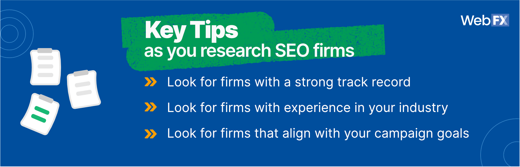 tips for choosing an seo firm