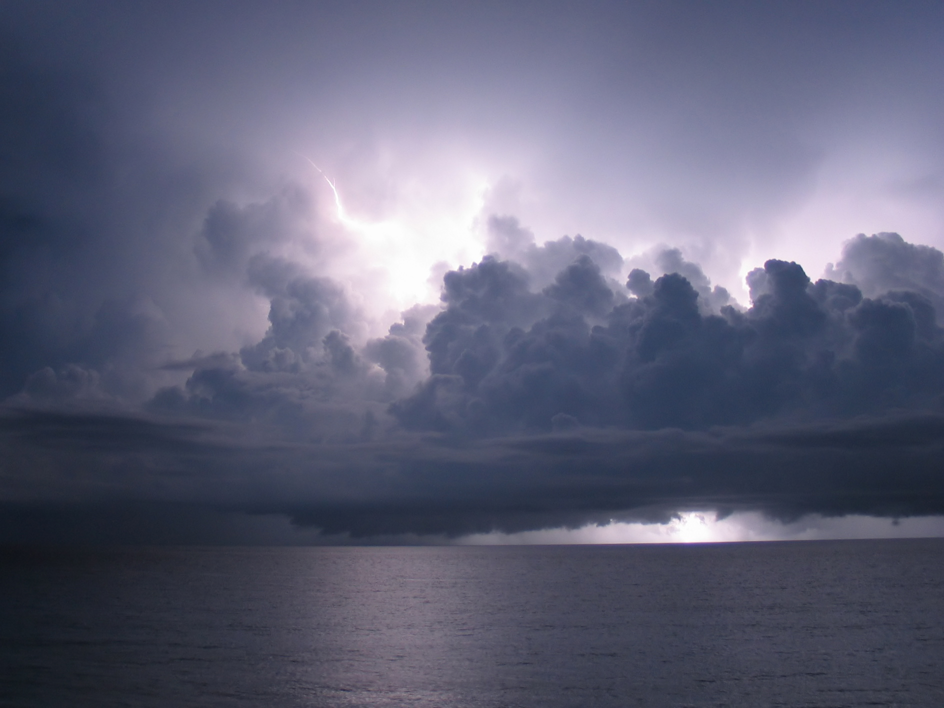 Darl Clouds Overhead