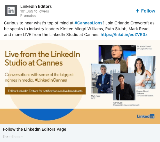 Linkedin ads