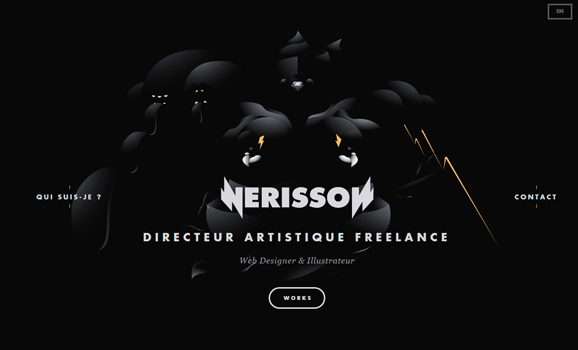 26 Inspiring Dark Web Designs
