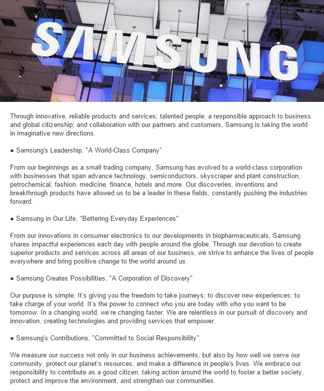 about-samsung-linkedin-company-page