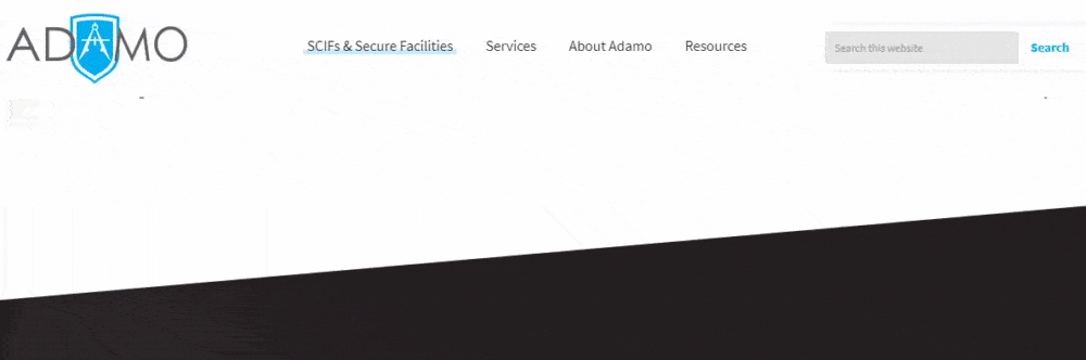 Adamo landing page