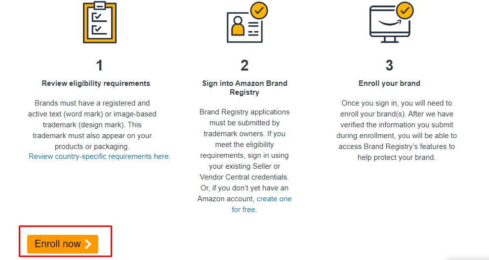 amazon brand registry